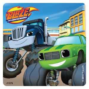 Blaze & The Monster Machines - Cool Trucks Stickers
